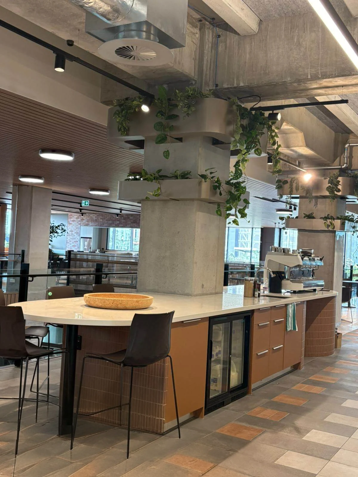 Completed Quantum Fit-Out interior